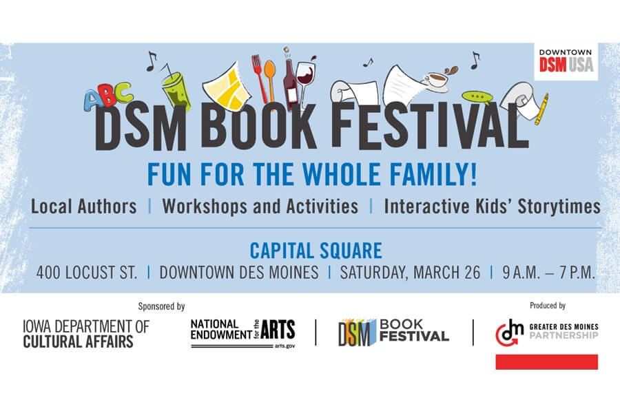 Celebrate Reading with Your Kids at the DSM Book Festival! dsm4kids
